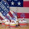 24-Piece Independence Day Cupcake Toppers, 4th of July “Oh Baby” Cupcake Picks for Baby Shower, Party Cake Decorating Supplies